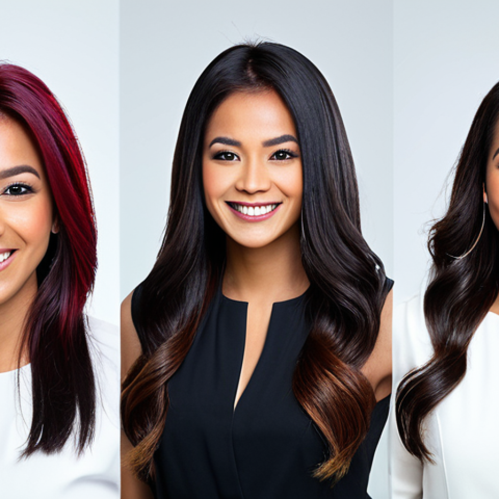 헤어디자이너 SNS 홍보 사례 - Dramatic Hair Transformation**

"A professional hair stylist showcasing a before-and-after hair tran...