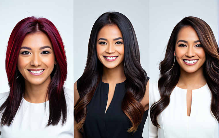 헤어디자이너 SNS 홍보 사례 - Dramatic Hair Transformation**

"A professional hair stylist showcasing a before-and-after hair tran...